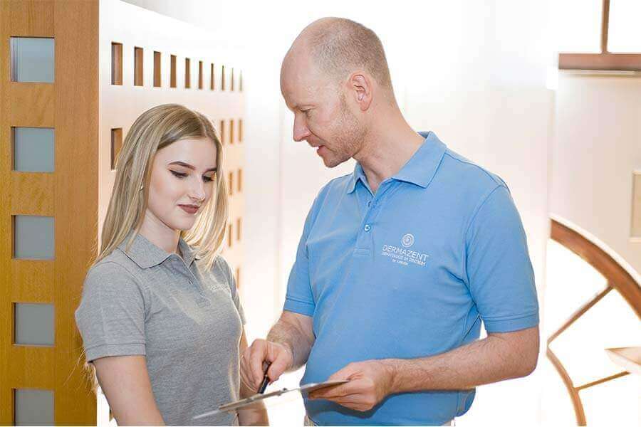Beratung zur Microdermabrasion