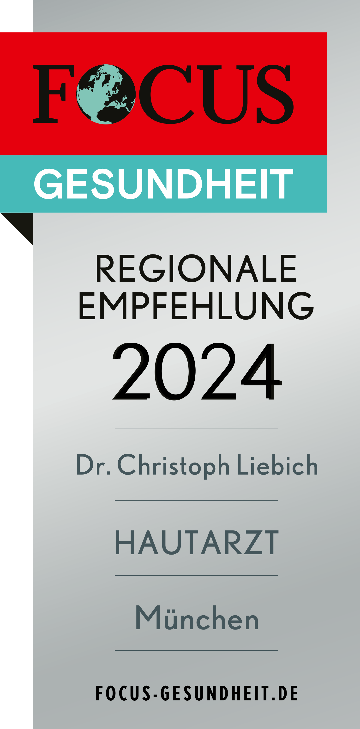 Focus Siegel 2024 Hautarzt München 