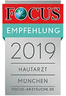 Focus Empfehlung 2019 Hautarzt München