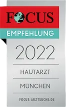 Focus Empfehlung 2022 Hautarzt München