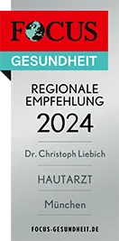 Focus Siegel 2024 Hautarzt München